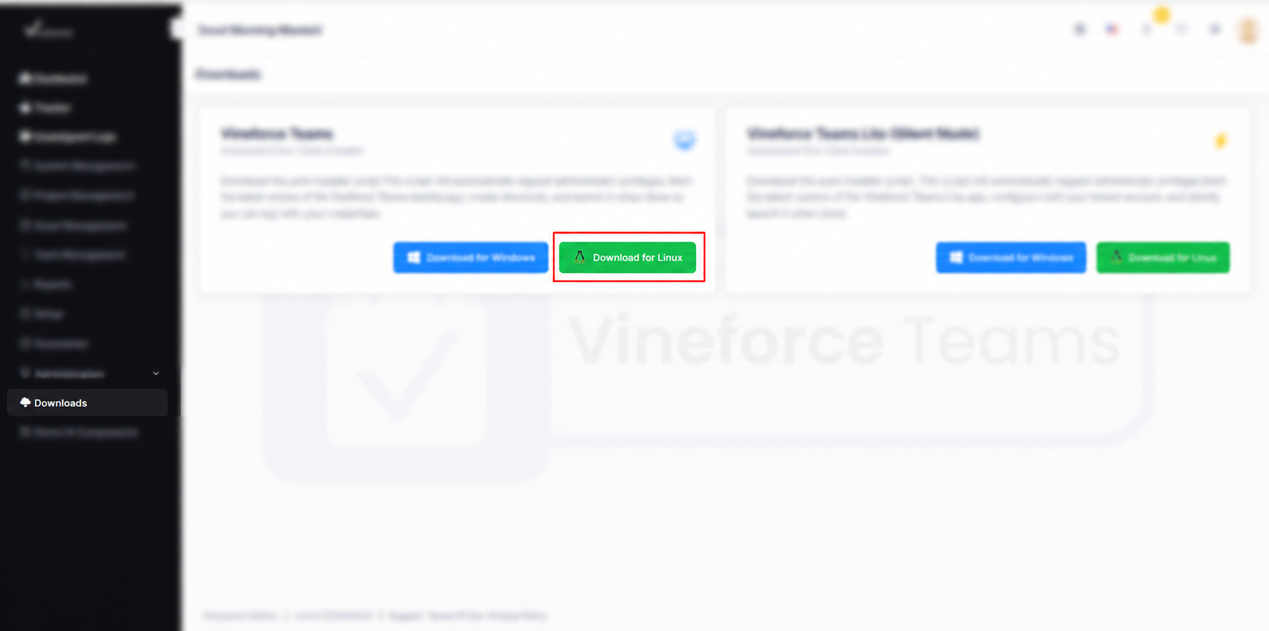 Download Vineforce Teams Lite for Linux