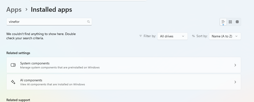 Uninstallation Complete